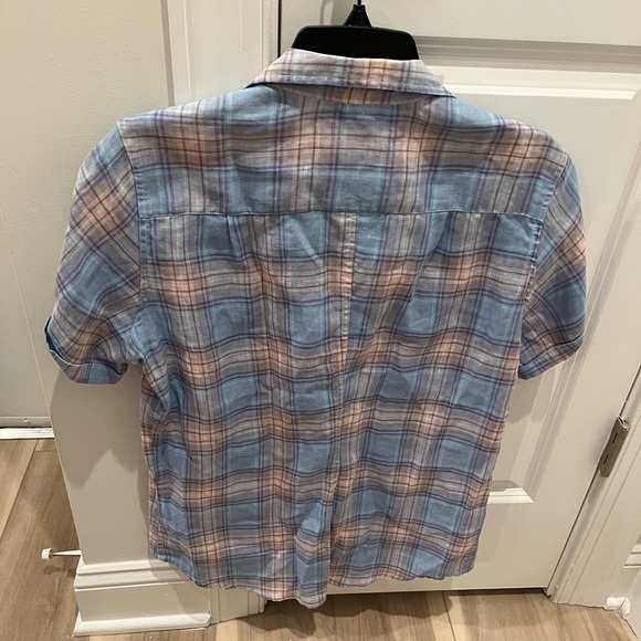 Frank & Eileen Pastel Plaid Button Down Shirt - Picture 2 of 4